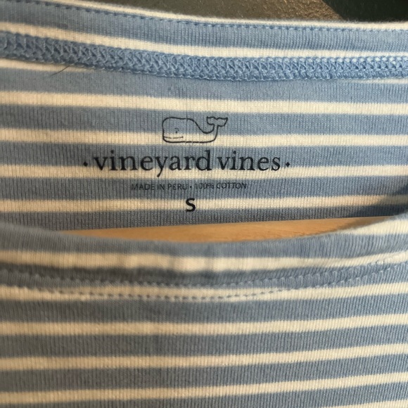 Vineyard Vines Stripe 3/4 Sleeve Top - Picture 2 of 4